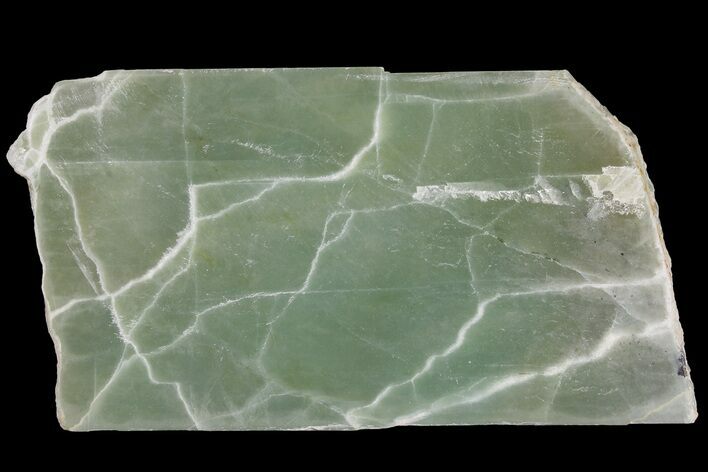 Polished Garnierite Slab - Madagascar #183077